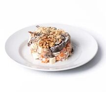 Салат из шампиньонов с курицей и сыром