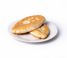 Пирожки жареные с луком и яйцом