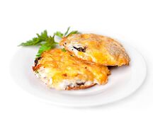 Ватрушки куриные с грибами