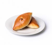 Пирожки печёные с капустой