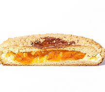 Пирог творог-курага