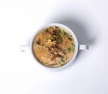 Окрошка с говядиной