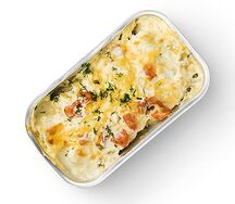 Грудка куриная, запечённая с картофелем и грибами