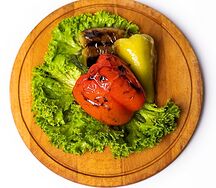 Перец на гриле