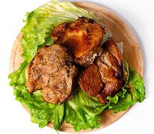 Шашлык из свиной шеи