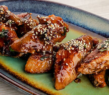 Крылья под соусом бомбический