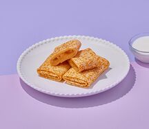 Блинчики с яблоком и корицей