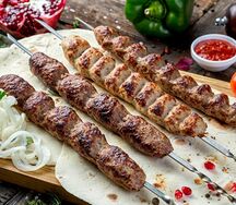 Люля кебаб из куриного мяса