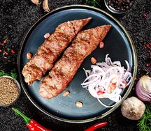 Люля-кебаб из свинины