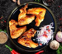 Шашлык из куриных крыльев