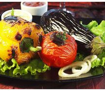 Овощи на мангале