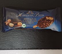 Миндаль с карамельный соусом