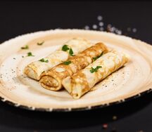 Блинчики с мясом