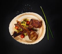 Корейка из молочной телятины