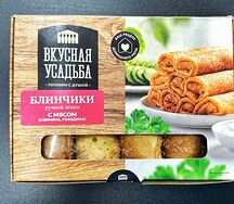 Блины с мясом заморозка