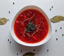 Борщ с говядиной