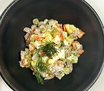 Столичный с курицей