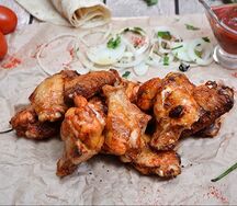 Шашлык из куриных крылышек