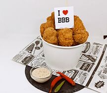 Сочные крылья в хрустящей панировке