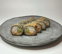 Жареный с курицей