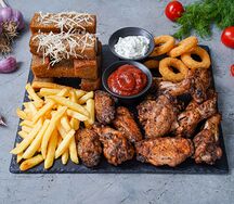 Пивная тарелка на двоих