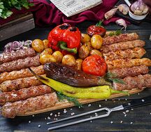 Ассорти из люля-кебаб