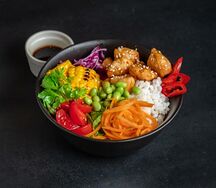 Поке с курицей