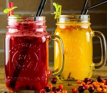 Морс смородина собственного приготовления