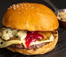 Бургер четыре сыра