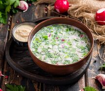 Окрошка на мацони