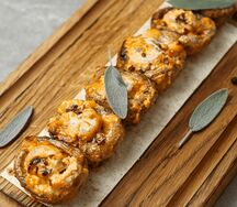 Грибы на мангале