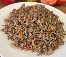 Гречка с овощами
