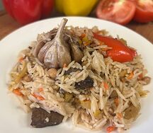 Плов с говядиной