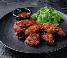Куриные крылышки барбекю