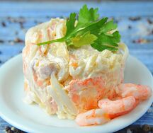 Салат Морской бриз