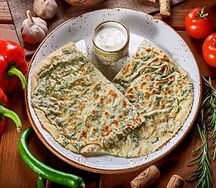 Кутаб с зеленью