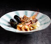 Ризотто с морепродуктами