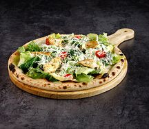 Пицца Цезарь с курицей