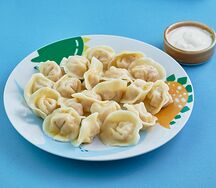 Пельмени из курицы