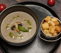 Крем-суп грибной