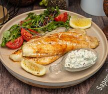 Судак на гриле