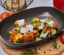 С хрустящим баклажаном