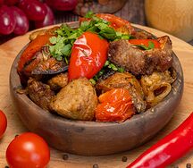 Оджахури со свининой