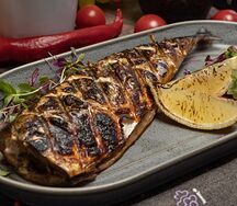 Скумбрия на гриле