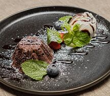 Шоколадный фондан