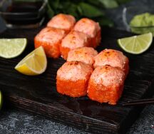 Запечённый с креветкой 