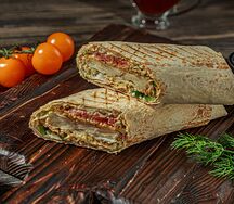 Мини-шаурма с рыбой