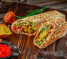 Шаурма с фалафелем