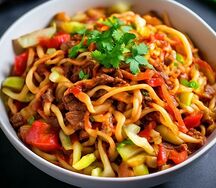 Лагман жареный