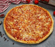 Пицца Гавайская с ананасами